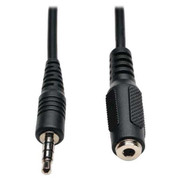 Tripp Lite P318-006-mf 3.5mm Mini Stereo Audio 4-position Trrs Male To Female Headset Extension Ca