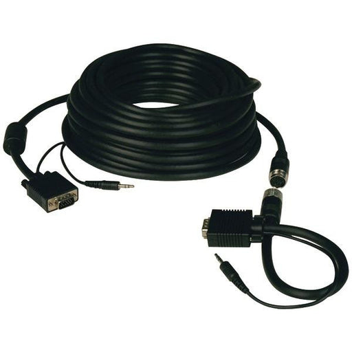 Tripp Lite P504-050-ez Svga-vga Easy Pull Monitor + Audio Cable With Rgb Coaxial (50ft)