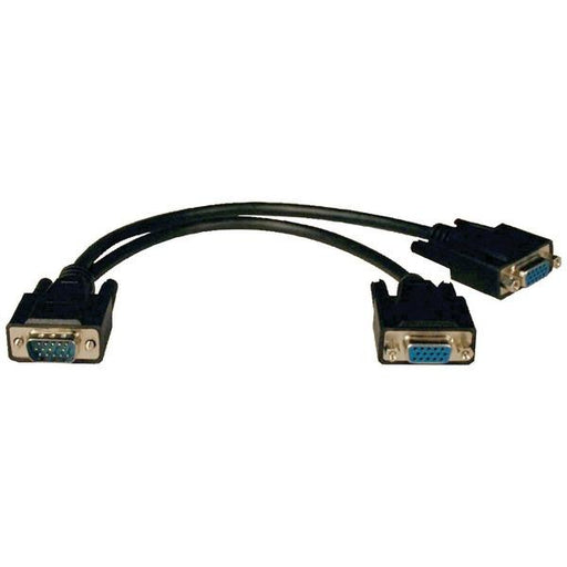 Tripp Lite P516-001-hr Monitor Y-splitter, 1ft (for 1600 X 1200 Resolution Monitors)