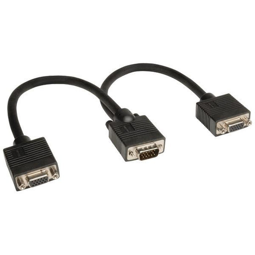 Tripp Lite P516-001 Monitor Y-splitter, 1ft (for Standard-resolution Monitors)