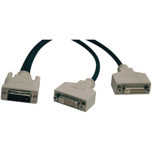 Tripp Lite P564-001 Dvi-d Y Splitter Cable, 1ft