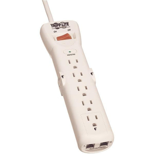 Tripp Lite Super6tel 7-outlet Surge Protector (telephone & Dsl Protection, 6ft Cord)