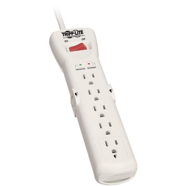 Tripp Lite Super7 7-outlet Surge Protector (basic Protection, 7ft Cord)