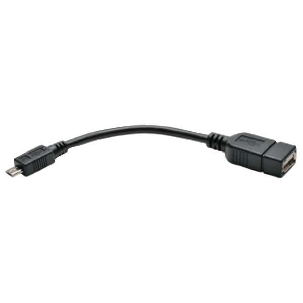 Tripp Lite U052-06n 6" Micro Usb Otg Host Adapter Cable