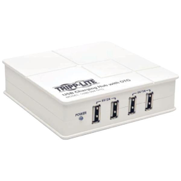 Tripp Lite U280-004-otg 4-port Usb Charging Hub With Otg