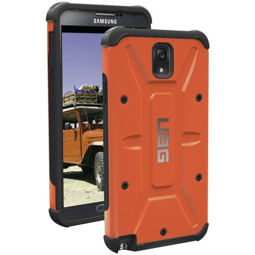 Urban Armor Gear Uag-glxn3-rst-blk-w-scrn-vp Samsung(r) Galaxy Note(r) 3 Composite Case (outland;