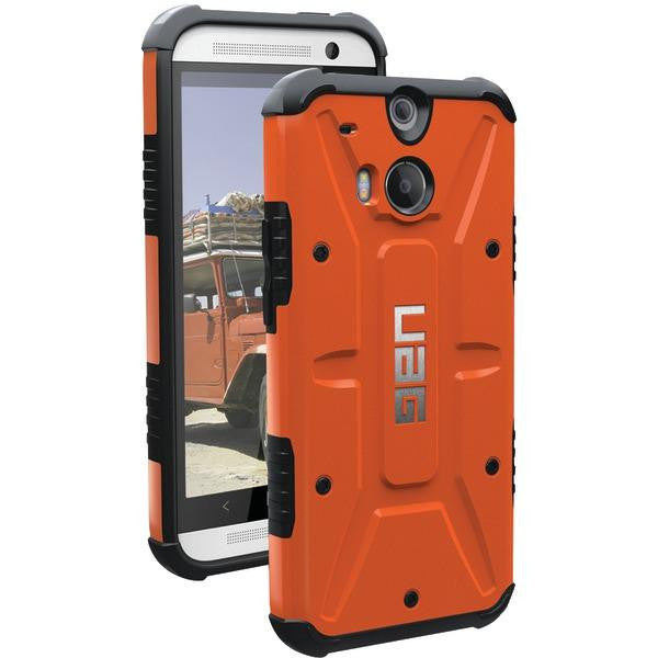 Urban Armor Gear Uag-htcm8-rst-w-scrn-vp Htc(r) M8 Composite Case (outland; Rust)