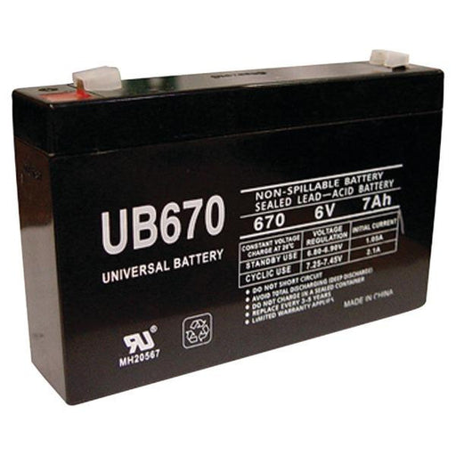 Upg D5734 Ub670, Sealed Lead Acid Battery Case, 10 Pk