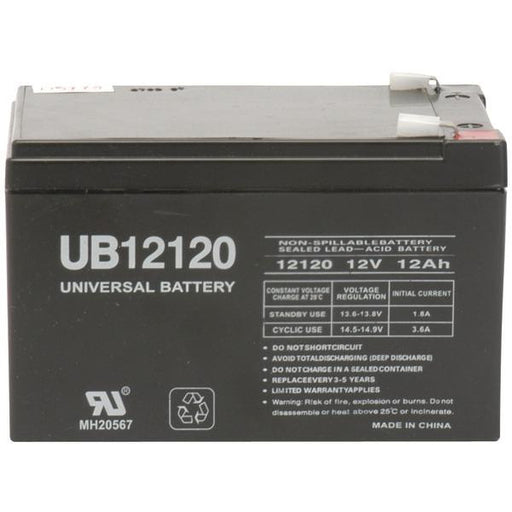 Upg 85974-d5775 Sealed Lead Acid Batteries (12v; 12ah; .250 Tab Terminals; Ub12120f2)