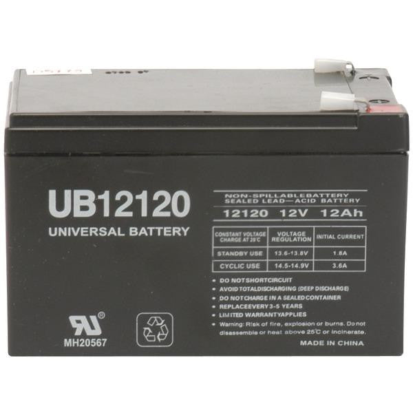 Upg 85974-d5775 Sealed Lead Acid Batteries (12v; 12ah; .250 Tab Terminals; Ub12120f2)