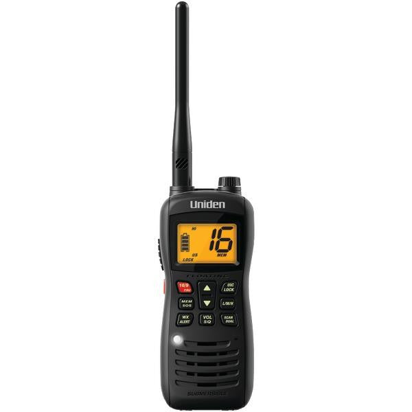 Uniden Mhs126 Handheld Floating 2-way Vhf Marine Radio