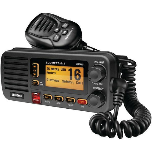 Uniden Um415bk Oceanus D Marine Radio (black)