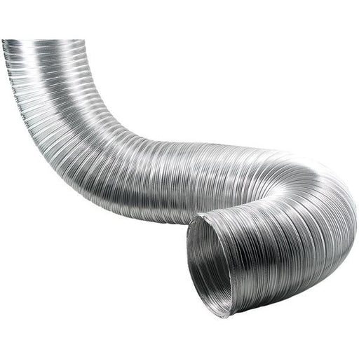 Deflecto A068-4 Semirigid Flexible Aluminum Duct (6" Dia X 8ft)