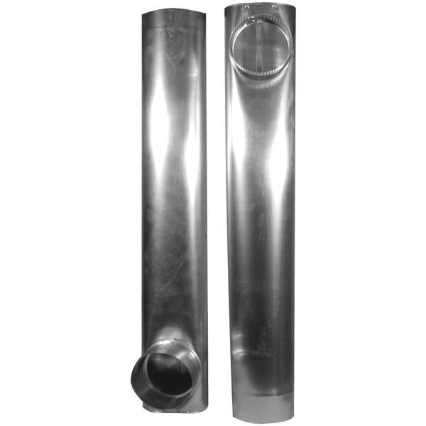 Daf2 Skinny Duct(r) Telescoping Aluminum Vent (27" -  48")