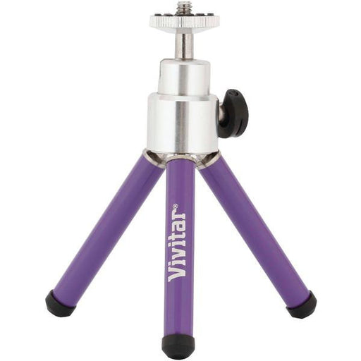 Vivitar Viv-mpt-100-pur 6" Table Tripod (purple)