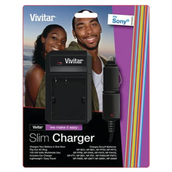 Vivitar Viv-sc-son Li-ion Battery Charger (for Sony(r) Cameras)