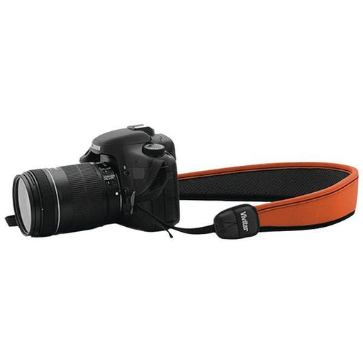 VIVITAR VIV-SLR-STP-ORG Neoprene SLR Strap (Orange)