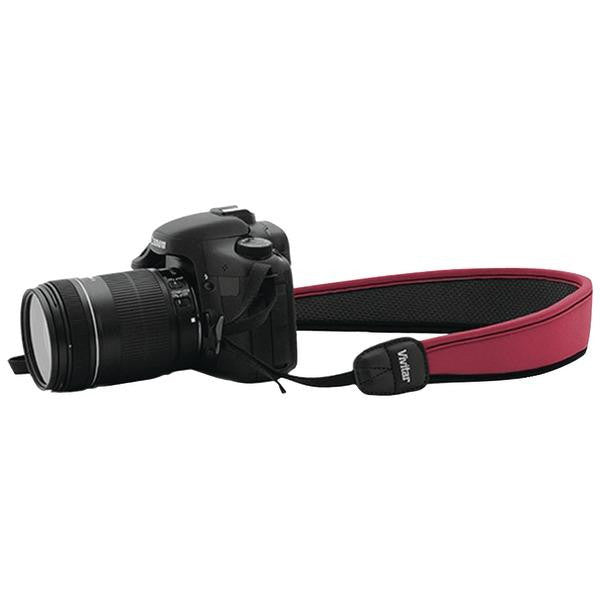 VIVITAR VIV-SLR-STP-RED Neoprene SLR Strap (Red)