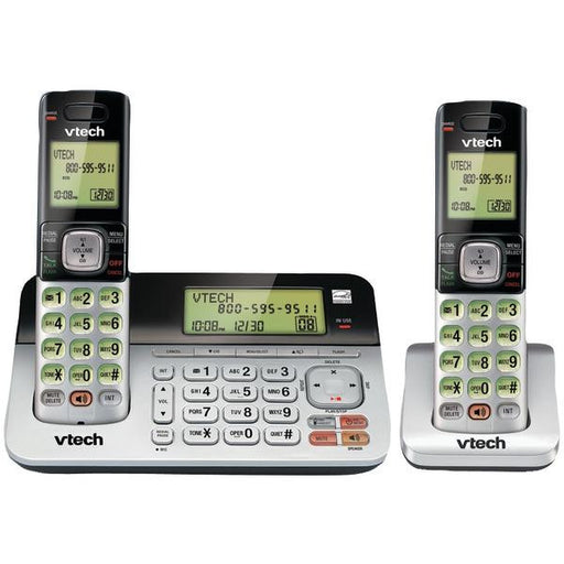 Vtech Vtcs6859-2 Dect 6.0 Duplex Handset-base Speakerphone