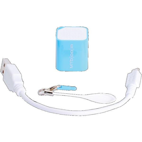 VIATEK MYB01-BOX-BLU My Boom Bluetooth(R) Speaker (Blue)