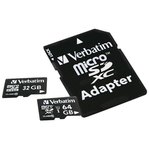 Verbatim 44082 Microsdhc(tm) Card With Adapter (16gb; Class 10)