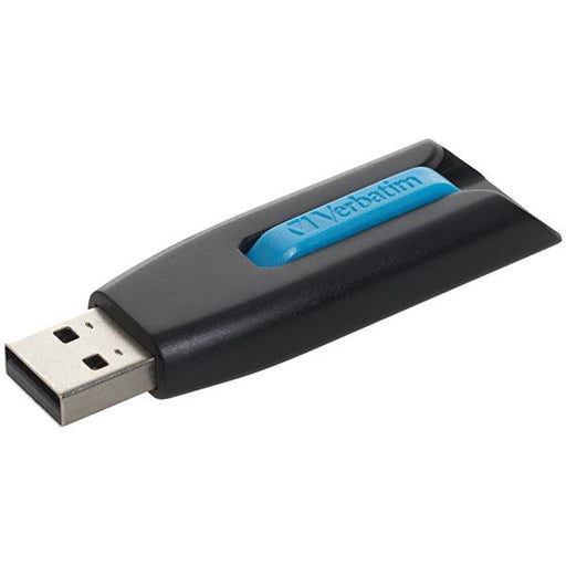 Verbatim 49176 16gb Superspeed Usb 3.0 Store ''n'' Go(r) V3 Usb Drive (caribbean Blue)