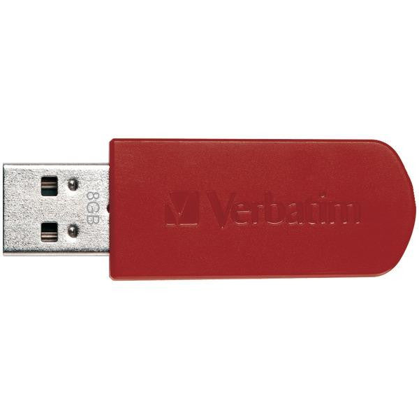 Verbatim 49831 Store ''n'' Go(r) Mini Usb Drive (8gb; Red)
