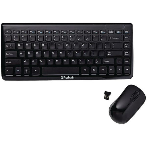 Verbatim 97472 Mini Wireless Slim Keyboard & Mouse