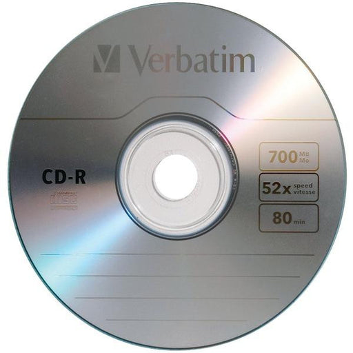 Verbatim 97955 700mb 80-minute Cd-rs, 10 Pk