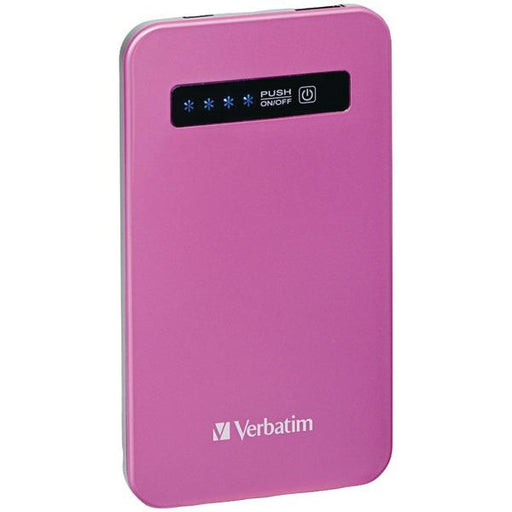 Verbatim 98452 4,200mah Ultraslim Power Pack (pink)