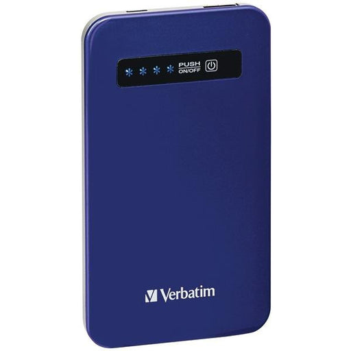 Verbatim 98455 4,200mah Ultraslim Power Pack (cobalt Blue)