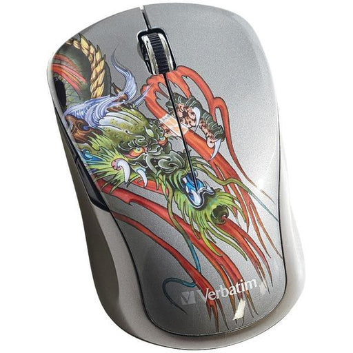 Verbatim 98612 Wireless Multi-trac Blue Led Mouse (dragon)