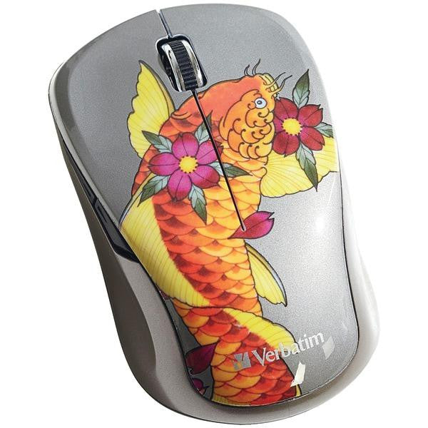 Verbatim 98615 Wireless Multi-trac Blue Led Mouse (koi)