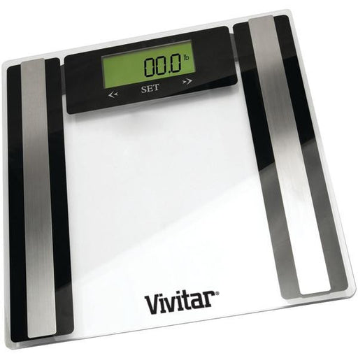 VIVITAR PS-V427-C Total Health & Fitness Digital Scale (Clear)