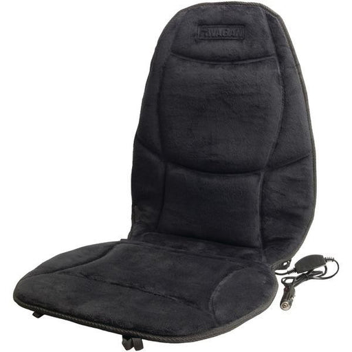 Wagan Tech 9438 Velour Heated Cushion (black)