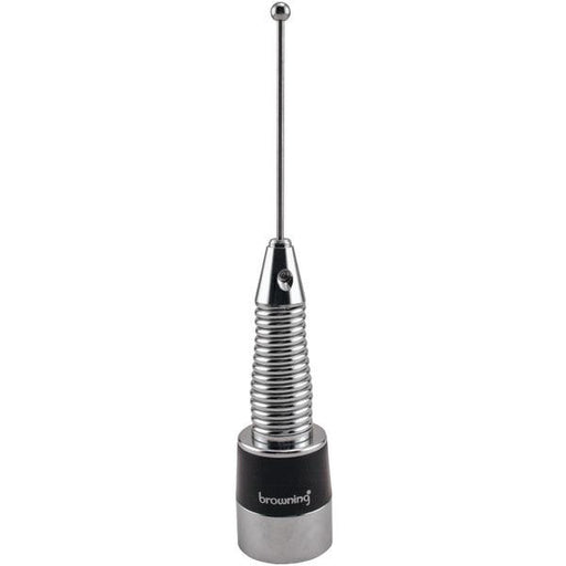 Browning Br-167-s 136-174mhz Vhf Pre-tuned Unity Gain Land Mobile Nmo Antenna (stainless Steel)