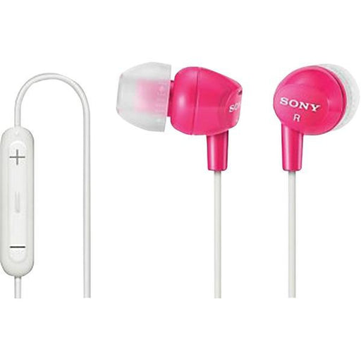 Sony Drex12ip-pnk Ex Earbuds With Microphone (pink)