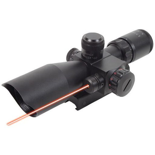 Firefield Ff13011 2.5 - 10 X 40mm Riflescope With Laser (red)