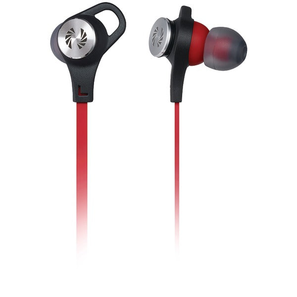 530 STREO EARPHN/MIC RED