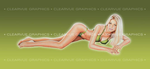 Window Graphic - 30x65 Pin-up Allison