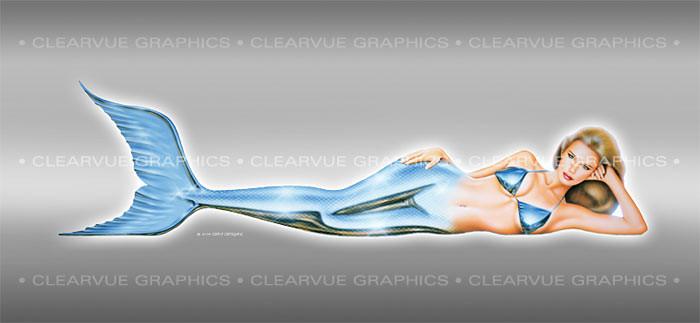 Window Graphic - 30x65 Pin-up Christy