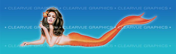 Window Graphic - 16x54 Pin-up Roxanne