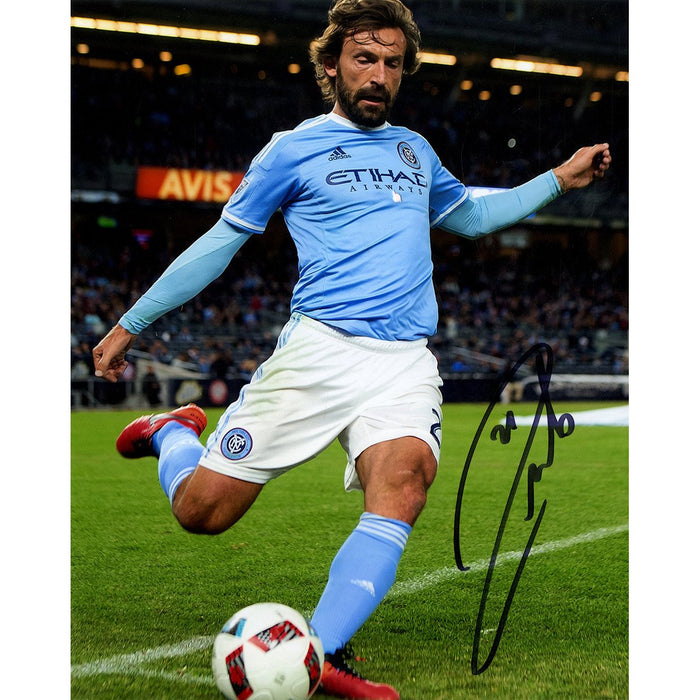 Andrea Pirlo Signed NYCFC 8x10 Photo (Icons Auth)