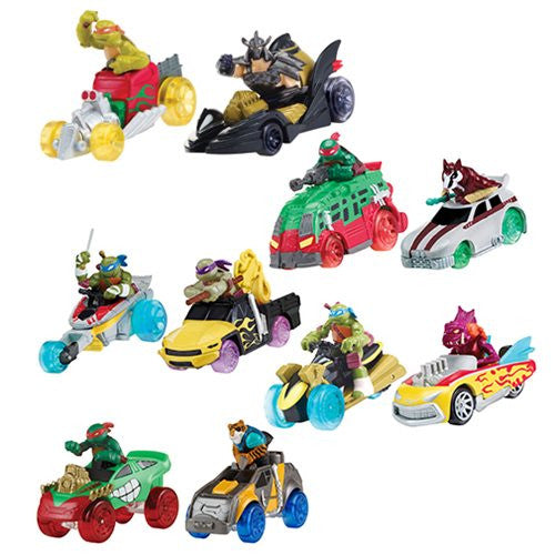 TMNT T-Machines Basic Vehicle 2-Pack Wave 2 Case            