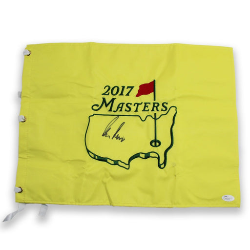 Gary Player Signed 2017 Augusta National Masters Flag JSA