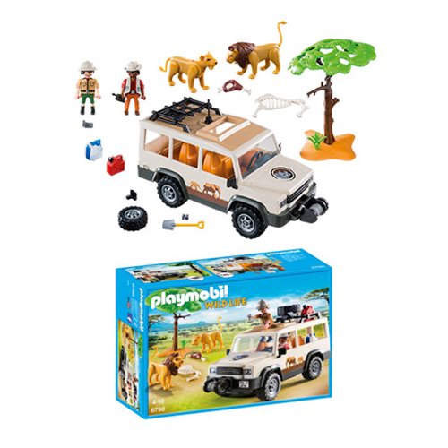 Playmobil 6798 Safari Truck with Lions                      