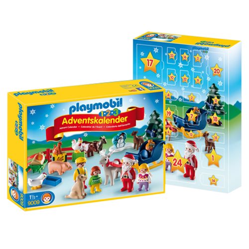 Playmobil 9009 1.2.3 Advent Calendar Christmas on the Farm  