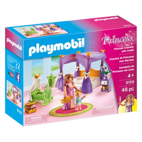 Playmobil 9159 Princess Chamber with Cradle                 