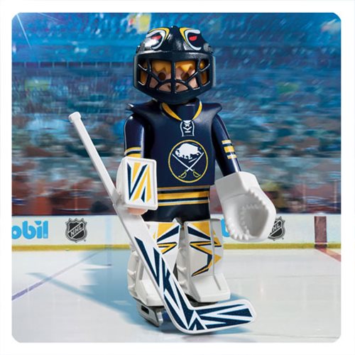 Playmobil 9179 NHL Buffalo Sabres Goalie Action Figure      