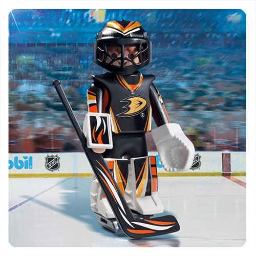 Playmobil 9187 NHL Anaheim Ducks Goalie Action Figure       